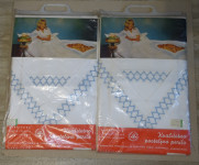 Posteljnina iz leta 1968, nerabljena, original zapakirana