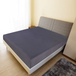 vidaXL Napenjalna rjuha 2 kosa antracit 180x200 cm bombaž