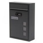 Poštni nabiralnik antracit s kombinacijsko ključavnico
