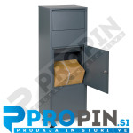 Samostoječi paketni poštni nabiralnik 39x28.5x105cm