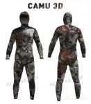 Potapljaška obleka-Omer 3d camu