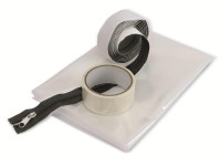 Protip. ZIP zaščita za vrata 120×220 cm z zadrgo za večkratno uporabo