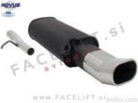 VW Passat 3BG 00-05 športni izpušni lonec 1x 135x75mm DTM