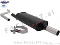 VW Polo / 86C (81-94) / športni izpušni lonec / 1x 60mm