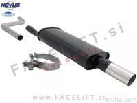 VW Polo 86C (81-94) športni izpušni lonec 1x 76mm RL-Design