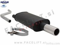 VW Polo / 86C (81-94) / športni izpušni lonec / 1x 76mm