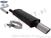 VW Polo 86C 81-94 športni izpušni lonec 1x 90mm SR-Design
