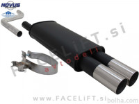 VW Polo 86C (81-94) športni izpušni lonec 2x 76mm RL-Design