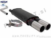 VW Polo / 86C (81-94) / športni izpušni lonec / 2x 90mm