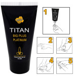 TITAN GEL BIG PLUS PLATINUM - gel za povečanje penisa, močnejša erekci