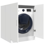 vidaXL Omara za pralni stroj bela 71x71,5x91,5 cm