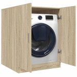 vidaXL Omara za pralni stroj sonoma hrast 70,5x71,5x91,5 cm