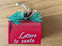 Božični okrasek za pisma Božičku Letters to Santa