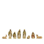 Decoris Božični komplet jaslic poliresin 8 figur barvito