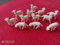 Figure - ovce za jaslice - 12 kom