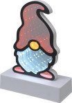 LED-svetilka za ogledalo palček rdeče-bel toplo bela 13 cm x 5,3 cm x