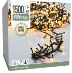 LED-svetlobna veriga 1.500 LED 30 m toplo bela