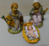 Nerabljeni kipci za jaslice, sveta družina
