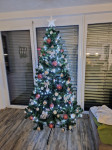 Novoletna jelka, božično drevo, 180cm, umetno pvc