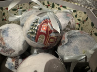 Retro bunke za novoletno jelko