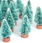 Set 3 božičnih okrasnih dreves do 12cm
