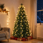 vidaXL Lučke za novoletno jelko 180 LED lučk 180 cm