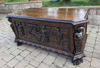 Antična novi renesans pisalna miza