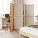 vidaXL Paravan 4-delni taupe 280x180 cm