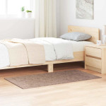 vidaXL Antiskluzna Shaggy Preproga Rjava 80 x 150 cm PP