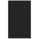 vidaXL Predpražnik črn 90x150 cm