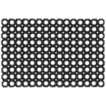 vidaXL Predpražnik pravokoten 40x60 cm guma