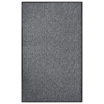 vidaXL Predpražnik siv 90x150 cm