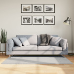 vidaXL Preproga HUARTE kratka vlakna mehka in pralna siva 80x150 cm