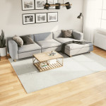 vidaXL Preproga OVIEDO s kratkimi vlakni krem 200x280 cm