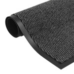 vidaXL Protiprašni predpražnik pravokotni taftani 60x90 cm antracit