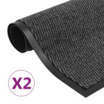 vidaXL Protiprašni predpražniki 2 x pravokotni taftani 90x150 cm