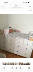 Hemnes predalnik/ DIY previjalna miza
