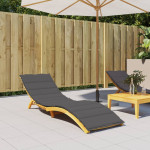 vidaXL Blazina za ležalnik antracit 200x70x3 cm oxford tkanina