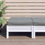vidaXL Blazina za palete siva 60x60x9,5 cm oxford tkanina