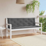 vidaXL Blazina za vrtno klop antracit 120x50x7 cm oxford tkanina