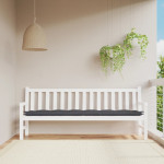 vidaXL Blazina za vrtno klop antracit 200x50x7 cm oxford tkanina