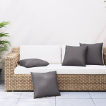 vidaXL Blazine za kavč 4 kosi antracit 50x50 cm blago
