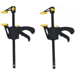 2x hitra mizarska spona enoročna 200mm