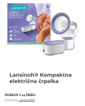Električna prsna črpalka Lansinoh