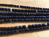 Črni oniks, poldragi kamen za nizanje, niz, string, nakit