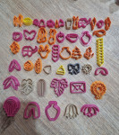 Rezila za polimer glino za izdelavo uhanov