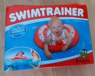 Otroški plavalni obroč Freds Swimtrainer rdeč