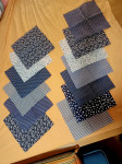 Narezano blago za izdelavo krpank - patchwork