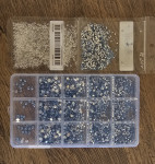 Kristalčki / bleščice za nohte / oblačila