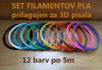 SET filamentov za 3D pisalo (3D pen)